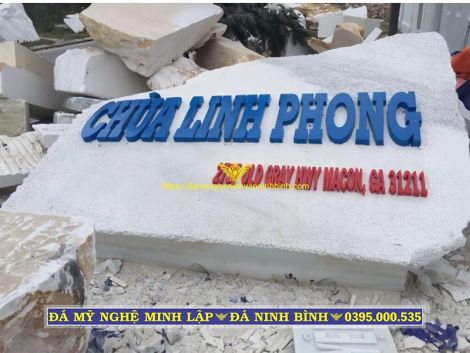 Biển Hiệu Đá Chùa Linh Phong