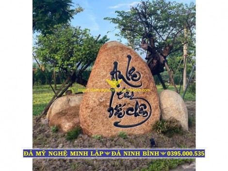 Biển Hiệu Đá Cuội Đẹp