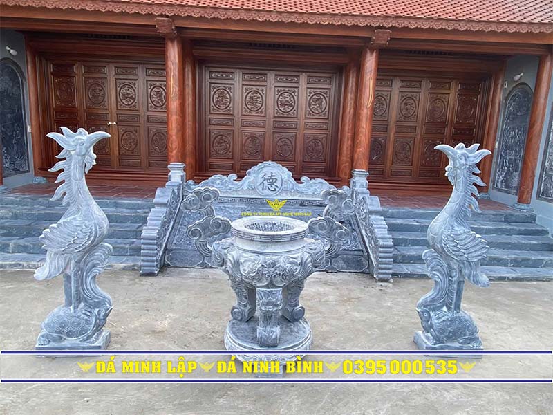bộ đỉnh hương, hạc đá, nhà thờ họ