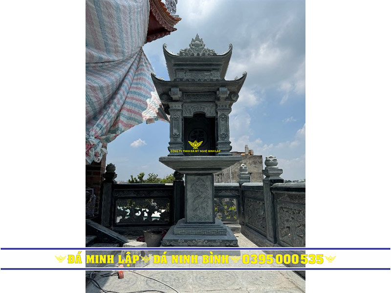 cây hương, am thờ đá cao cấp ninh bình Mẫu cây hương đá, am thờ đá xanh rêu cap cấp ninh bình