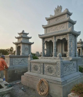 Mộ Đá 3 Mái MĐBM 06