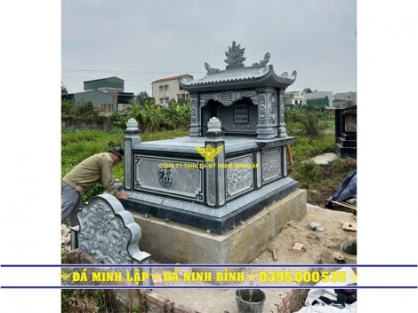 Mộ đá đẹp Ninh Bình