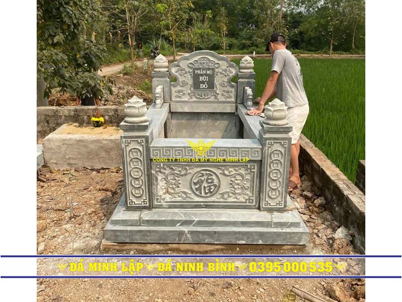 Mẫu mộ đá đẹp chế tác tại xưởng đá mỹ nghệ Minh Lập Mẫu mộ đá đẹp chế tác tại xưởng đá mỹ nghệ Minh Lập