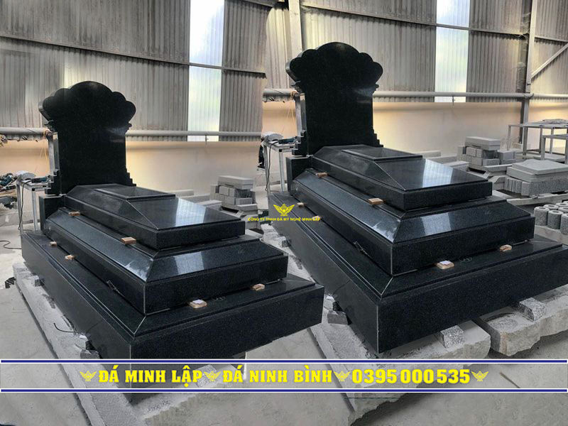 Mẫu mộ đá hoa cương granite tự nhiên cao cấp