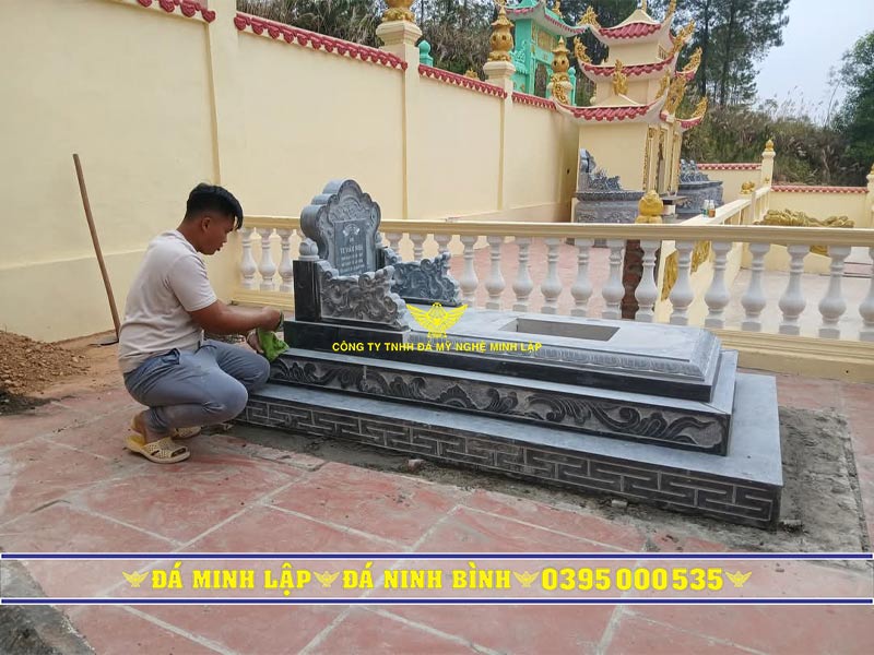 Mộ Đá Tam Cấp đẹp