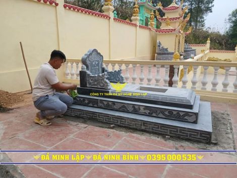 Mộ Đá Tam Cấp đẹp