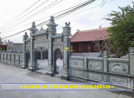 Cổng tam quan đá 05