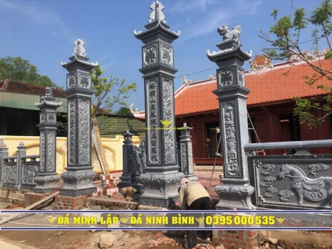 Cổng tam quan đá 06