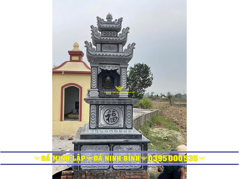 thi công mộ đá tại ninh bình thực tế