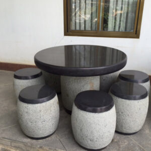 Bàn Ghế Đá BGD04