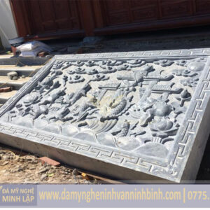 Chiếu rồng đá đẹp ML04