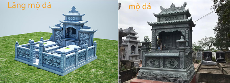Lăng mộ đá và mộ đá