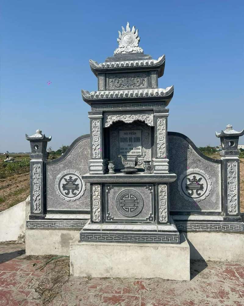 Lăng mộ đá xanh đẹp nhất đá NInh Bình