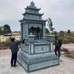 Mộ Đá 3 Mái MĐBM05