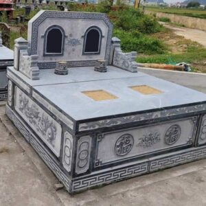 Mộ đá đôi MDĐ02 - Đá Minh Lập - 0775.207.035