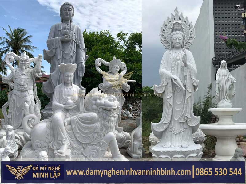 tượng đá các vị thần phật đá mỹ nghệ Ninh Bình