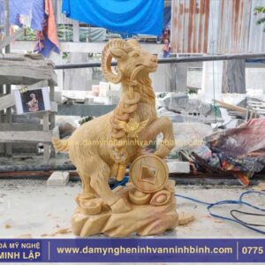Tượng Đá Dê TDD2