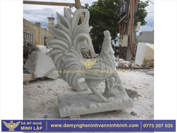 Tượng Đá Con Gà TĐG2
