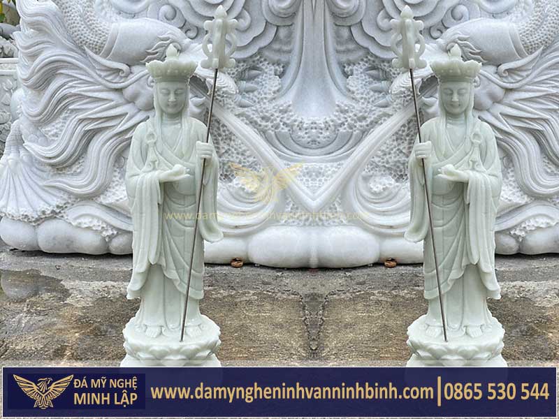 tượng đá ngài địa tạng vương bồ tát
