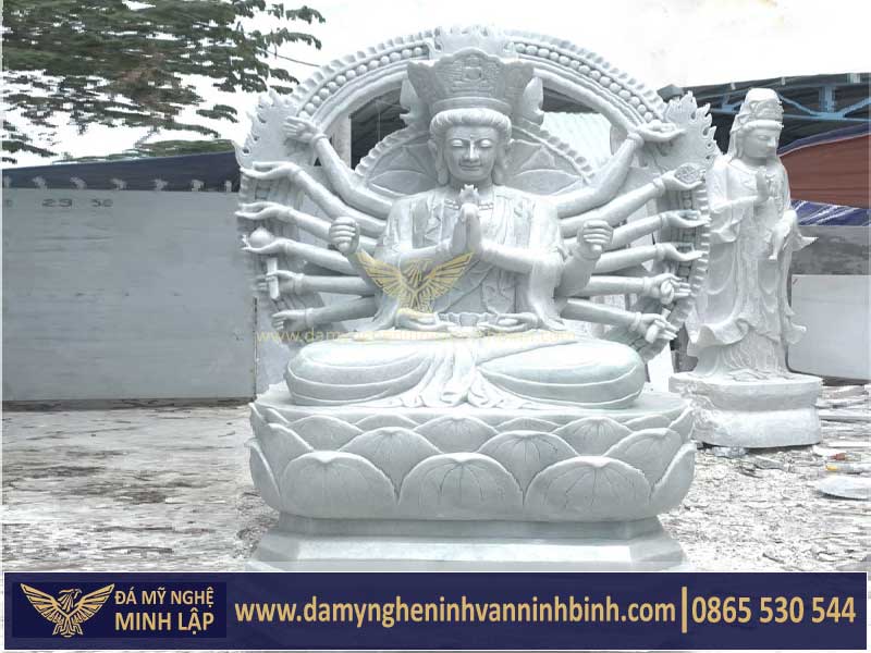tượng đá phật thiên thủ thiên nhãn
