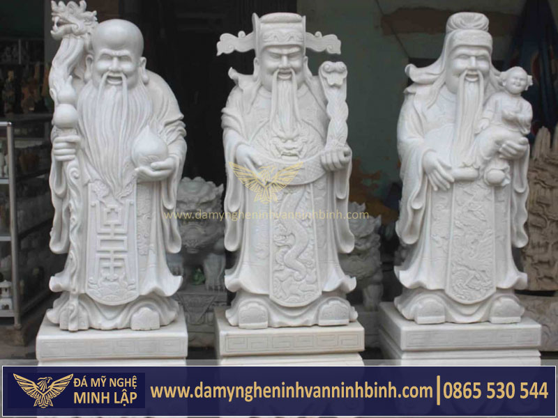 tượng đá phúc lộc thọ đá Ninh Bình
