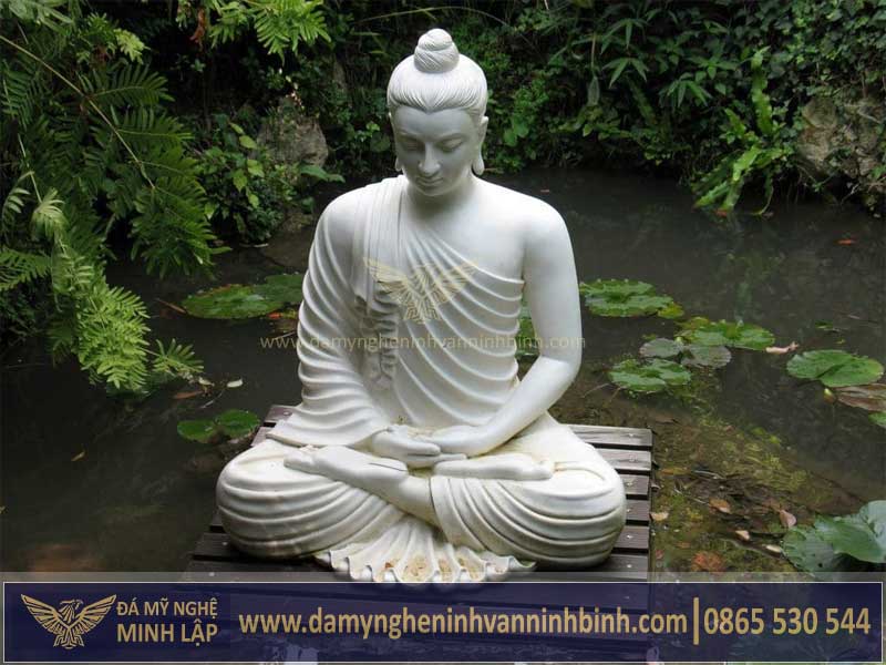 tượng đá trắng đẹp chất lượng đá Minh Lập tượng đá trắng đẹp chất lượng đá Minh Lập