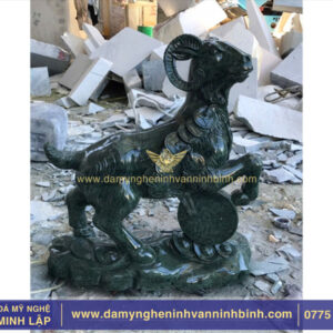 Tượng đá đê xanh Ấn Độ nhập khẩu