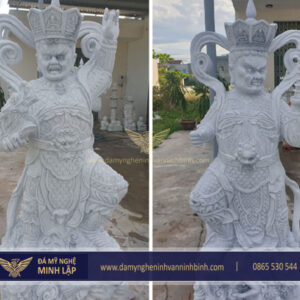 Tượng Tứ Đại Thiên Vương Đá ML03