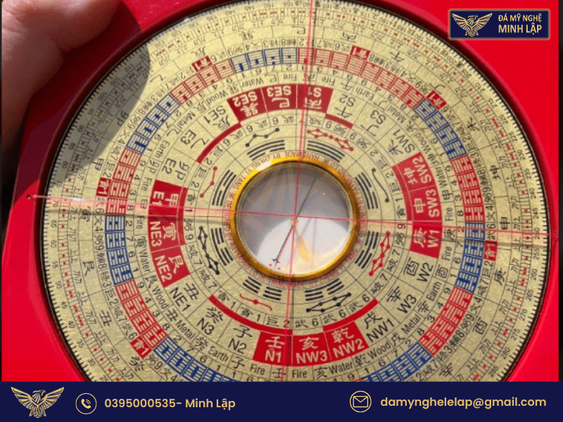 Cách sử dụng la bàn phong thủy xác định hướng lăng mộ