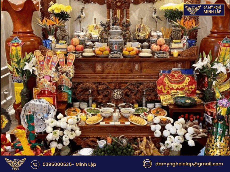 Mâm Lễ Cúng Tết Thanh Minh