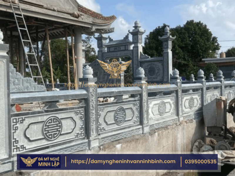 Đặt lan can quanh lăng mộ - Những lưu ý đặt lan can quanh lăng 3 Những lưu ý quan trọng khi đặt lan can quanh lăng mộ chuẩn phong thủy và thẩm mỹ