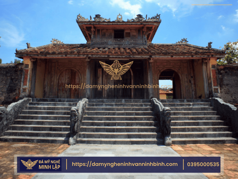 Ảnh Mô Tả Lăng Mộ Đá Vua Thiệu Trị Từ Đá Mĩ Nghệ Minh Lập