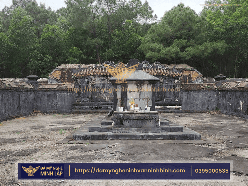 Ảnh Mô Tả Lăng Mộ Đá Vua Thiệu Trị Từ Đá Mĩ Nghệ Minh Lập