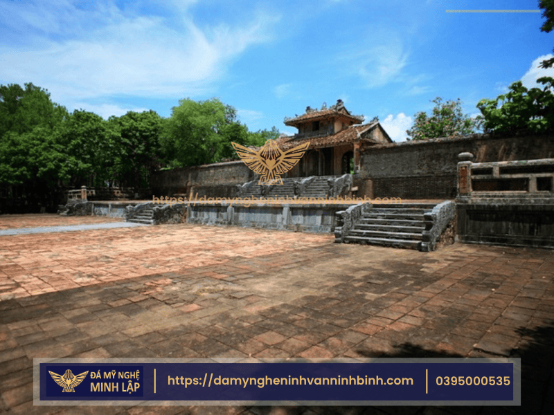 Ảnh Mô Tả Lăng Mộ Đá Vua Thiệu Trị Từ Đá Mĩ Nghệ Minh Lập