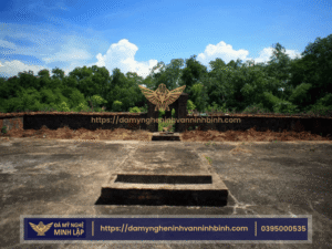Ảnh Lăng Mộ Chiêu Nghi Chúa Nguyễn Từ Đá Mỹ Nghệ Minh Lập