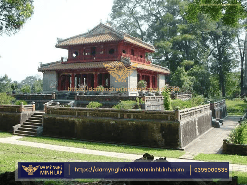 Ảnh Mô Tả Lăng Mộ Đá Vua Thiệu Trị Từ Đá Mĩ Nghệ Minh Lập