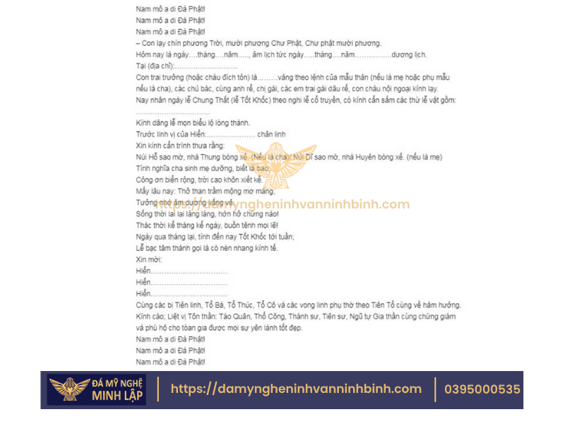 Bài cúng lễ 100 ngày cho người mất: Bài cúng và những điều cần làm 3 Ảnh Mô Tả Bài Cúng Lễ 100 Ngày Tại Đá Mỹ Nghệ Minh Lập