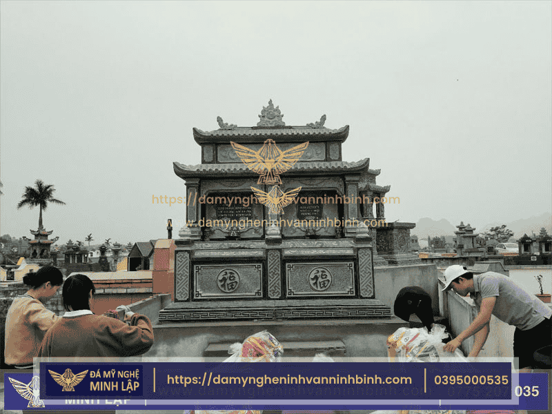Đá Nhân Tạo Làm Lăng Mộ – Giải Pháp Kinh Tế, Thẩm Mỹ Cao