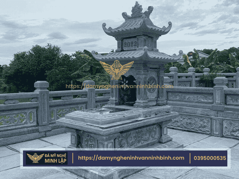 Vai trò của đá mỹ nghệ trong lăng mộ phong thủy