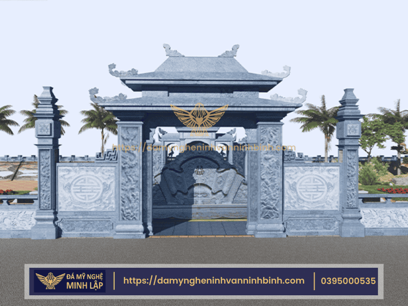 Ứng Dụng Đá Bazan Trong Lăng Mộ Đá