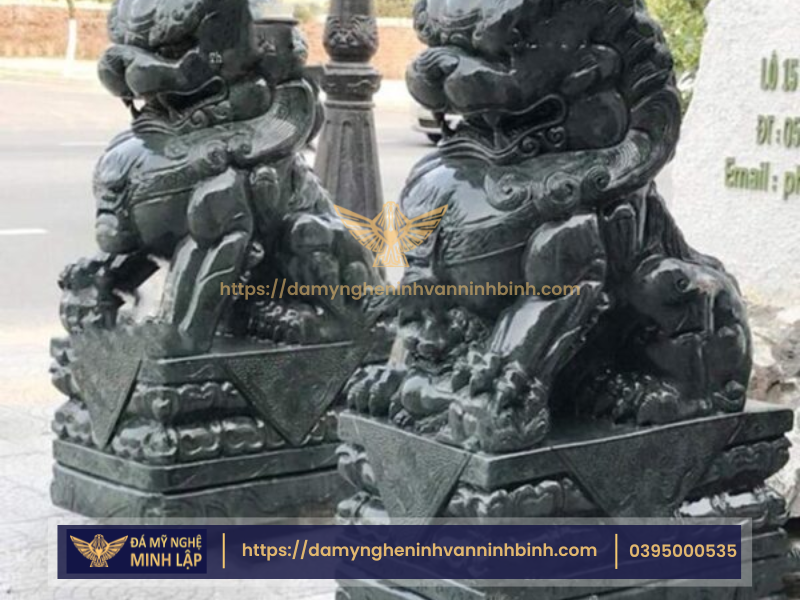 Tượng Nghê Đá NĐ2 tại Đá Minh Lâp