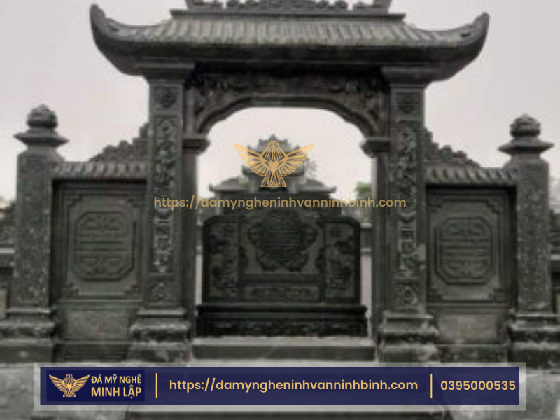 Mẫu Cổng đá đẹp tại Đá Minh Lập